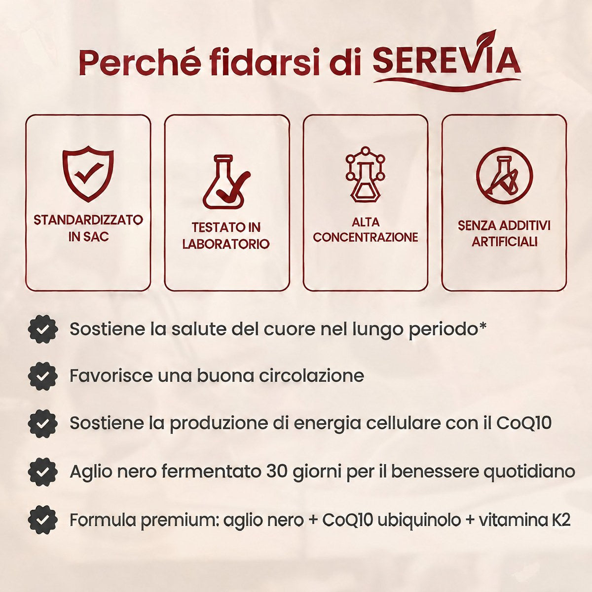 Perché fidarsi di SEREVIA